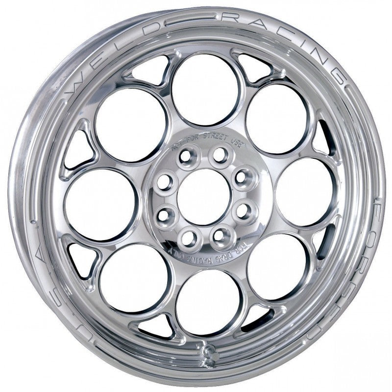 Weld Magnum Import 13x11 / 4x100mm BP / 4.25in. BS Polished Wheel - Double-Beadlock