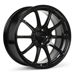 Enkei TRIUMPH 18x8.5 5x114.3 38mm Offset 72.6mm Bore Gloss Black Wheel