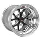 Weld S76 15x8.275 / 5x4.75 BP / 3.5in. BS -29mm Offset Black Wheel 3.18ID Low Pad