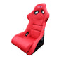 NRG FRP Bucket Seat (Red Cloth) - Large