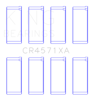 King Engine Bearings Mitsubishi 4D56 (Size +0.50mm) Connecting Rod Bearing Set