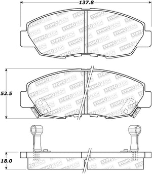 StopTech Street Brake Pads