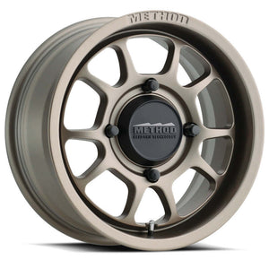 Method MR409 Bead Grip 15x7 / 5+2/38mm Offset / 5x4.5 / 72 CB Steel Grey Wheel