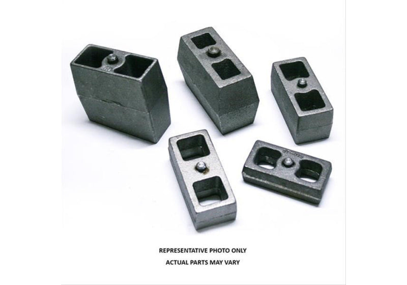 Superlift Universal Application - Rear Lift Block - 2in Lift - w/ 9/16 Pins - Pair