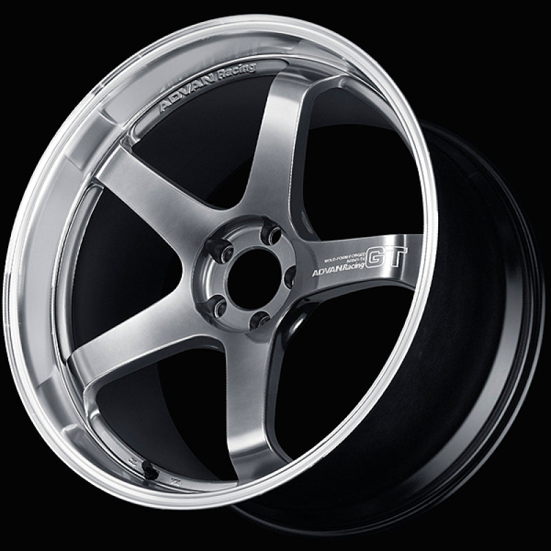 Advan GT Premium Version 19x9 +20 5-120 Machining & Hyper Platinum Black Wheel