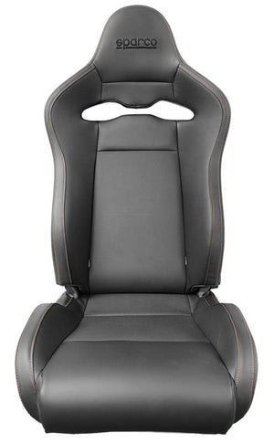 Sparco Seat SPX Special Edition Black/Grey w/ Matte Carbon Shell - Right