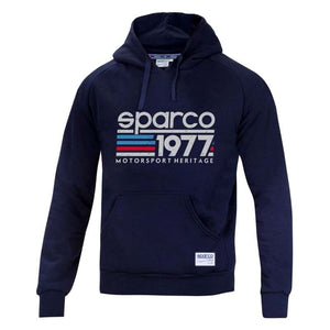 Sparco Hoodie 1977 MED Navy