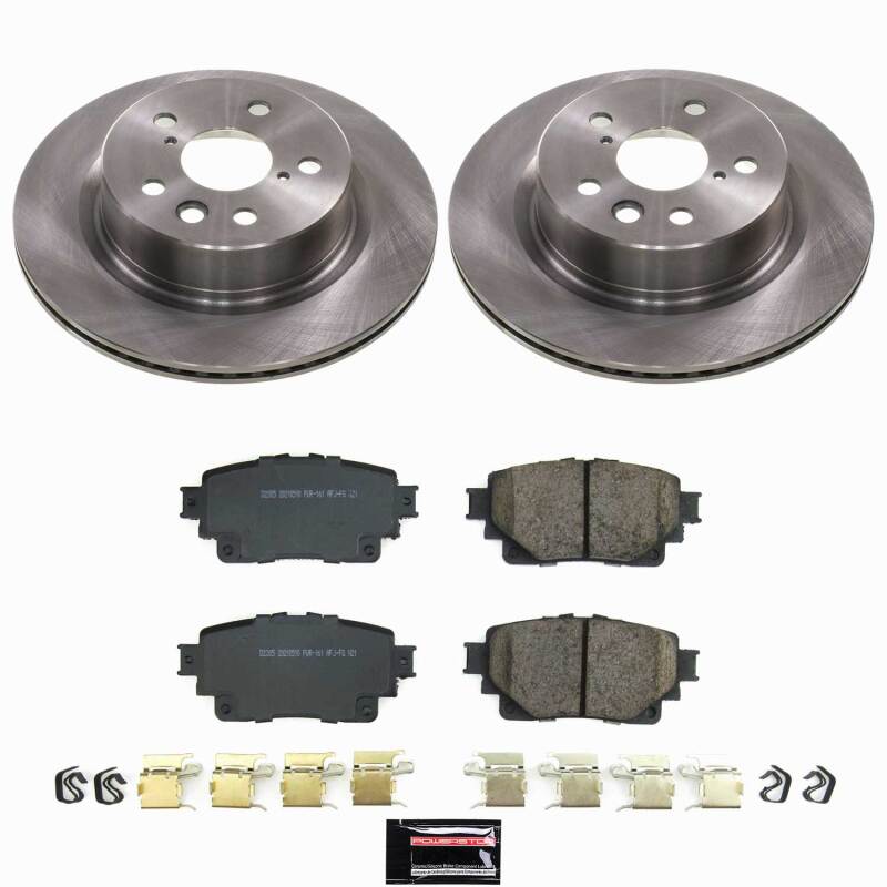 Power Stop 21-25 Lexus IS300 Rear Autospecialty Brake Kit