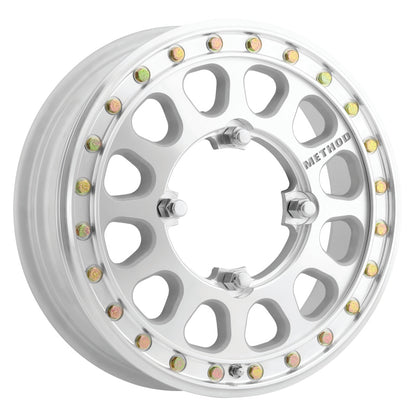 Method MR401-R UTV Beadlock 15x5 / 5+0/43mm Offset / 4x136 / 106mm CB Machined - Raw Wheel