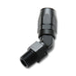 Vibrant -8AN Male NPT 45Degree Hose End Fitting - 1/4 NPT