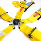 NRG 5PT 3in. Seat Belt Harness / Cam Lock - Yellow