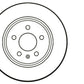 StopTech 09-16 Audi A4 Rear Right Cryo Slotted Rotor