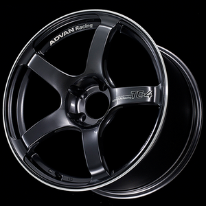Advan TC4 16x7.5 / +32 Offset / 4-98 / 58mm Bore / Racing Gunmetallic & Ring