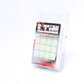 Wheel Mate Monster Lug Nut Caps - White 14x1.50