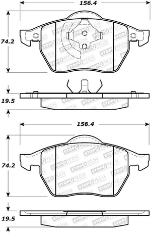 StopTech Street Brake Pads