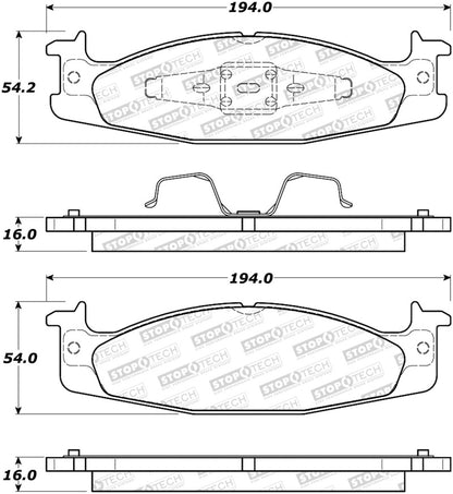 StopTech Street Brake Pads