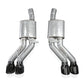 Stainless Works 22-25 Cadillac CT5-V Blackwing Axle Back Exhaust - Black Chrome Tips