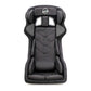 NRG FIA Competition Seat w/ Head Containment & Comp Fabric FIA Velcro Paddings - Thin Cushion (Blk)