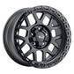 Weld Off-Road W104 17X9.0 Cinch 5X114.3 5X127 ET00 BS5.00 Satin Black Gloss Black 78.1