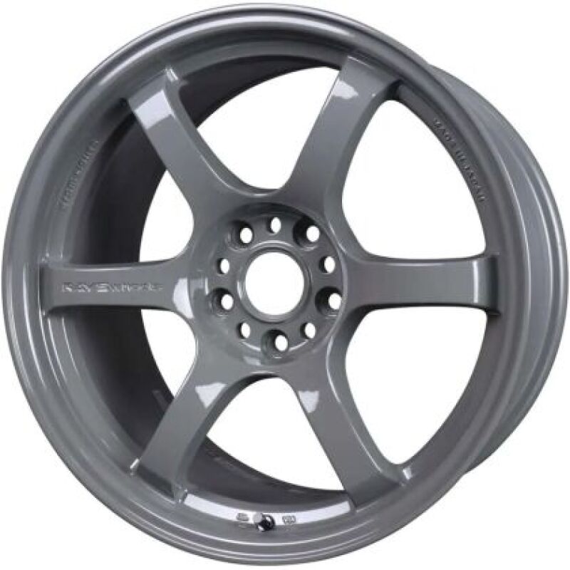 Gram Lights 57DR 19x10.5 +35 5-112 Glossy Gray Wheel