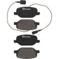 Brembo 15-20 Alfa Romeo 4C Rear Low-Met Brake Pad