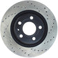 StopTech 04-09 Audi S4 Rear Left Drilled Rotor