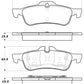 StopTech Street Touring 02-06 Mini Rear Brake Pads