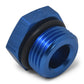 Russell Performance -4 AN Straight Thread Plug (Blue)