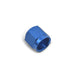 Russell Performance -6 AN Tube Nuts 3/8in dia. (Blue) (2 pcs.)