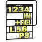 Sparco Pit Board And Numbers Kit W/Co