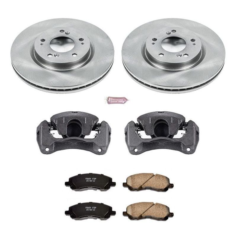 Power Stop 06-12 Mitsubishi Eclipse Front Autospecialty Brake Kit w/Calipers