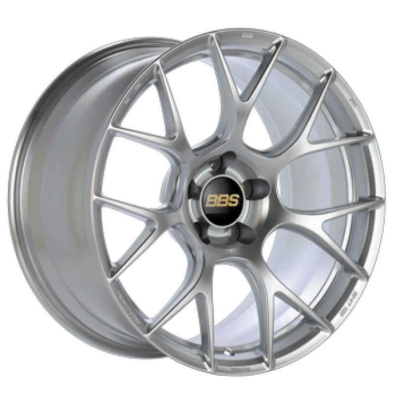 BBS RE-V7 20x9.5 5x112 ET15 Gloss Diamond Silver Wheel 82mm PFS/Clip Required