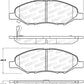 StopTech Street Brake Pads - Front