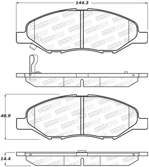 StopTech Street Brake Pads - Front