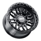 Weld Off-Road Swift 17x9in - 8x180 BP - ET-12 - 124.3mm CB - Gloss Black Wheel & Ring