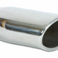 Vibrant 4.5in x 3in Oval SS Exhaust Tip (Single Wall Angle Cut Rolled Edge)