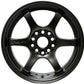 Gram Lights 57DR 15x8.0 +28 5x114.3 Semi Gloss Black Wheel