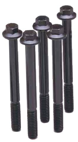 ARP 3/8 Inch -24 x .500 Black Hex Oxide Bolts (5/pkg)
