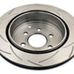 DBA 04-12 Nissan Pathfinder 4.0L/5.6L Rear Slotted Street Series Rotor