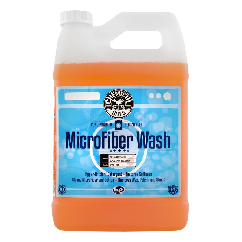 Chemical Guys Microfiber Wash Cleaning Detergent Concentrate - 1 Gallon