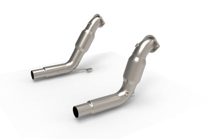 Kooks Headers 25-26 Ford Explorer ST/Aviator Stainless Steel GREEN Catted Downpipes
