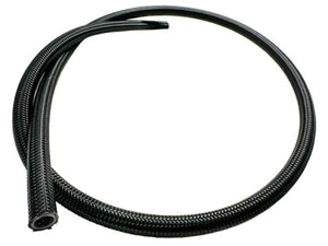Fuelab Black Nylon Stainless Steel Braided PTFE Hose - 12AN - 10ft