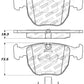 StopTech Performance 00-04 BMW M5 E39 / 00-06 X5 / 03-05 Range Rover HSE Front Brake Pads