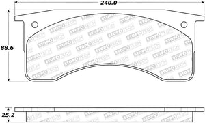 StopTech Street Brake Pads