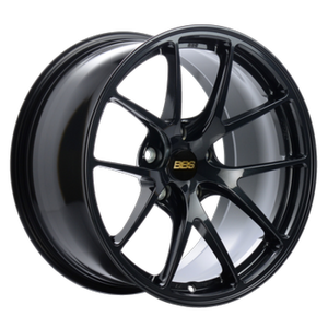 BBS RI-A 18x9.5 5x120 ET40 PFS Metallic Black Subtle Blue Flake Wheel -82mm PFS/Clip Req