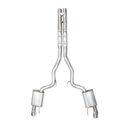 Stainless Works 2024 Mustang GT Catback Dual Tips Redline Sound H-Pipe Factory Connect Exhaust
