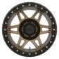 Method MR106 Beadlock 17x9 -44mm Offset 5x5 71.5mm CB Method Bronze w/BH-H24125 Wheel