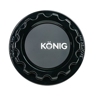 Konig MRK1 Gloss Black Gear Cap w/ Logo