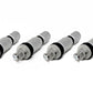Torque Solution Billet TPMS Valve Stem Kit (Black) 2008+ Subaru Legacy Impreza WRX / STi
