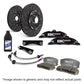 EBC Racing Renault Clio Mk4 Black Apollo-4 Calipers 330mm Rotors Front Big Brake Kit